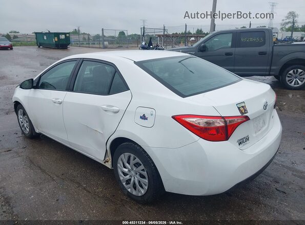 2T1BURHE9KC210445 2019 TOYOTA COROLLA White Задня ліва чверть