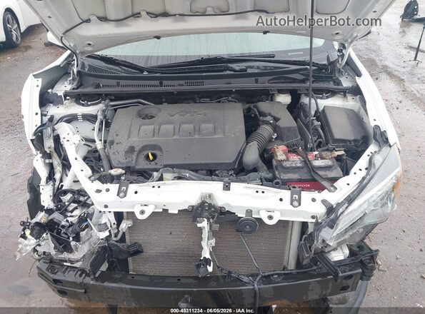 2T1BURHE9KC210445 2019 TOYOTA COROLLA White Вид ззаду