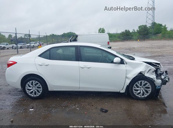 2T1BURHE9KC210445 2019 TOYOTA COROLLA White Вид задньої частини салону