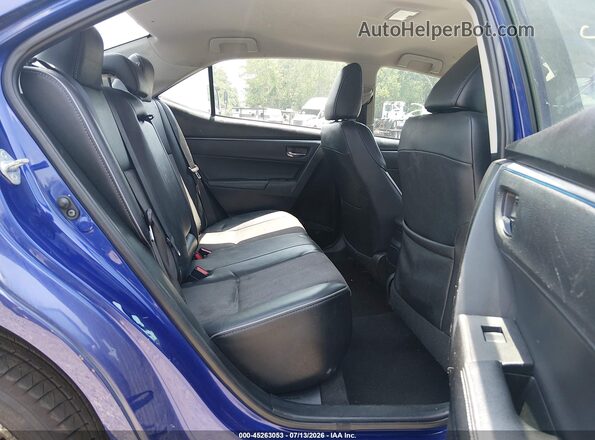 2T1BURHEXGC525570 2016 TOYOTA COROLLA Blue VIN կոդի պիտակի տեսք