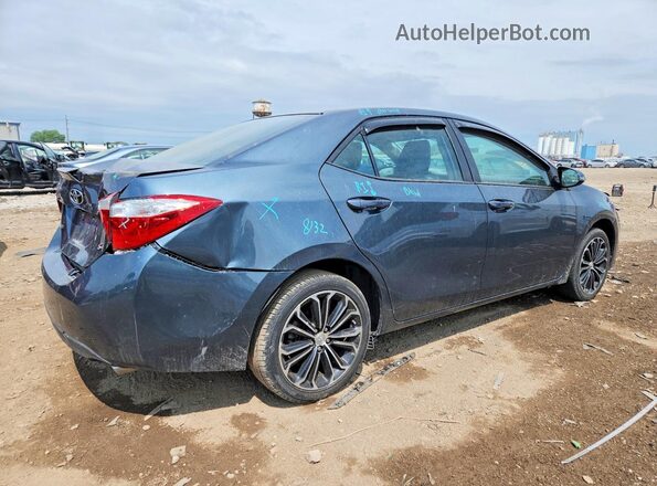 2T1BURHEXGC527772 2016 TOYOTA COROLLA Blue უკანა მარჯვენა