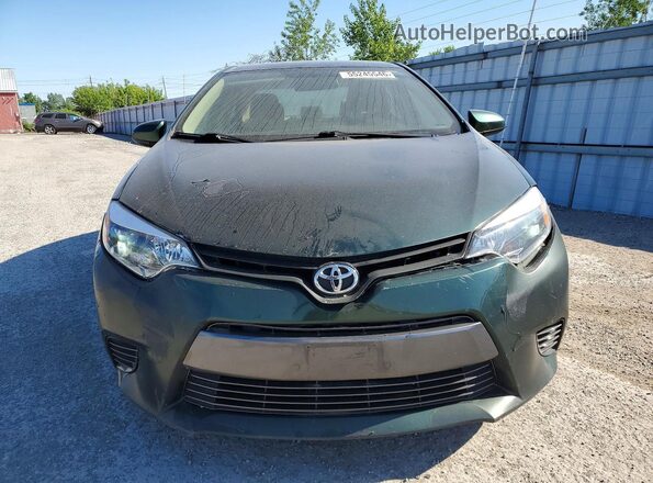 2T1BURHEXGC575157 2016 TOYOTA COROLLA Green 