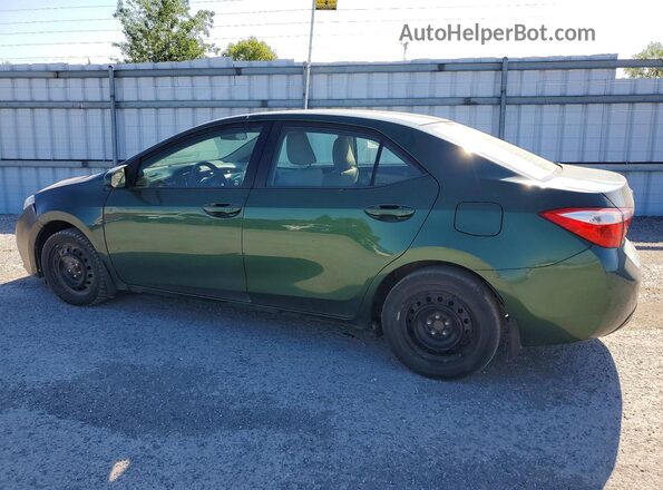 2T1BURHEXGC575157 2016 TOYOTA COROLLA Green 