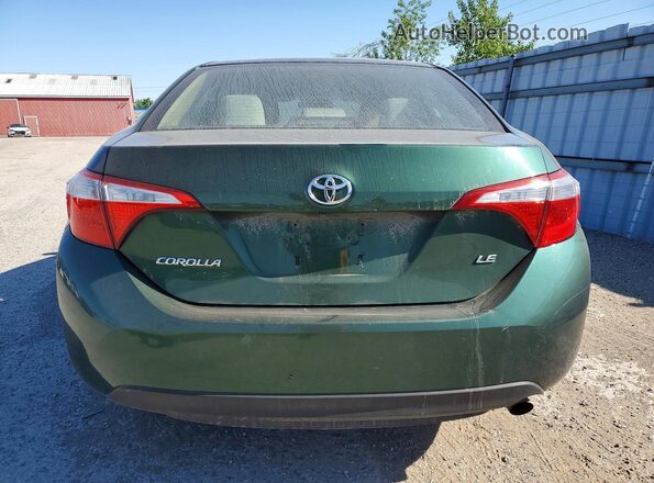 2T1BURHEXGC575157 2016 TOYOTA COROLLA Green 