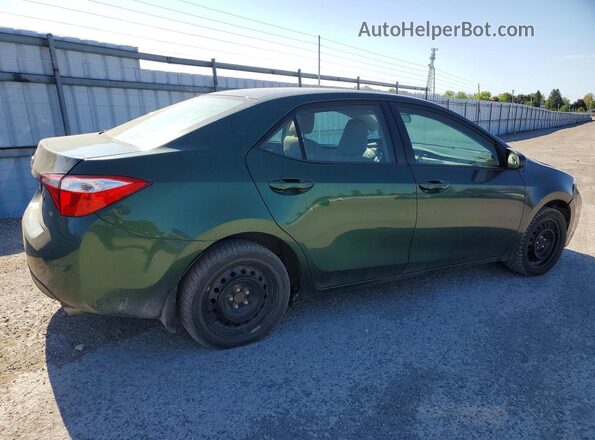 2T1BURHEXGC575157 2016 TOYOTA COROLLA Green 