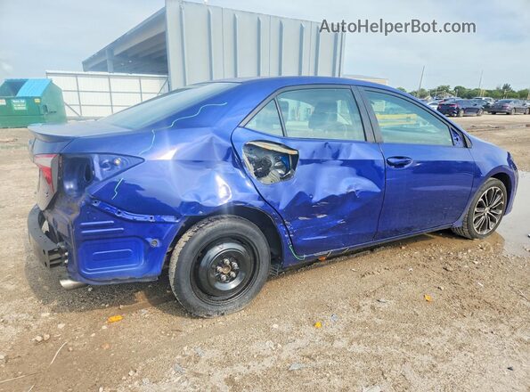 2T1BURHEXGC577443 2016 TOYOTA COROLLA Blue Rear right