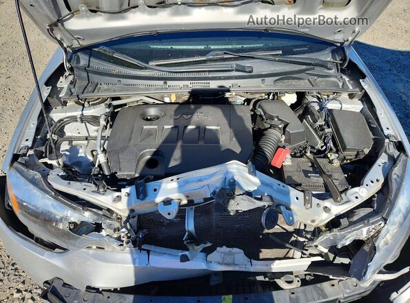 2T1BURHEXGC622039 2016 TOYOTA COROLLA Silver Սալոնի հետևի տեսք