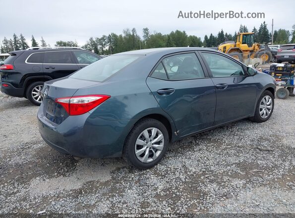 2T1BURHEXGC655557 2016 TOYOTA COROLLA Синий Задняя правая четверть