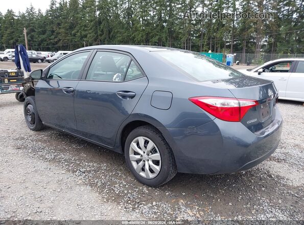2T1BURHEXGC655557 2016 TOYOTA COROLLA Синий Задняя левая четверть