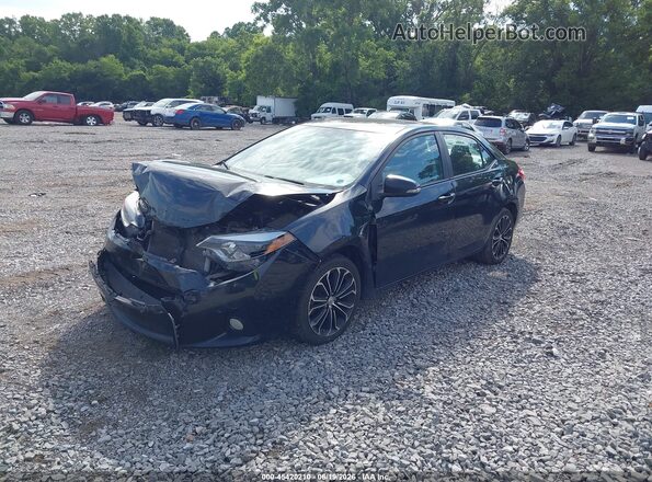 2T1BURHEXGC658149 2016 TOYOTA COROLLA Black Przód lewy