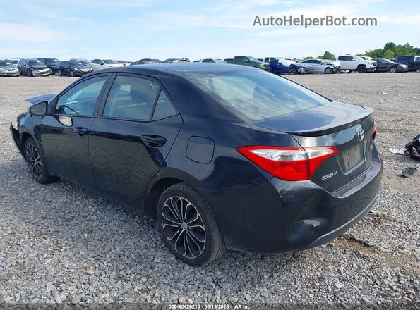 2T1BURHEXGC658149 2016 TOYOTA COROLLA Black Tył lewy