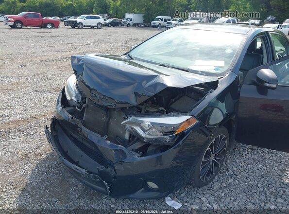 2T1BURHEXGC658149 2016 TOYOTA COROLLA Black Widok z przodu