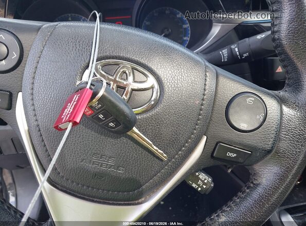 2T1BURHEXGC658149 2016 TOYOTA COROLLA Black Widok deski rozdzielczej