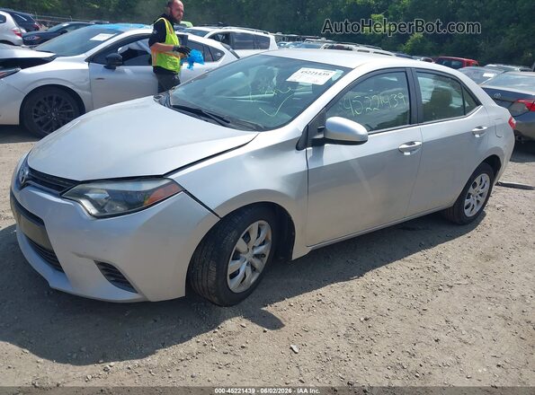 2T1BURHEXGC664887 2016 TOYOTA COROLLA Silver 
