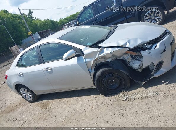 2T1BURHEXGC664887 2016 TOYOTA COROLLA Silver 