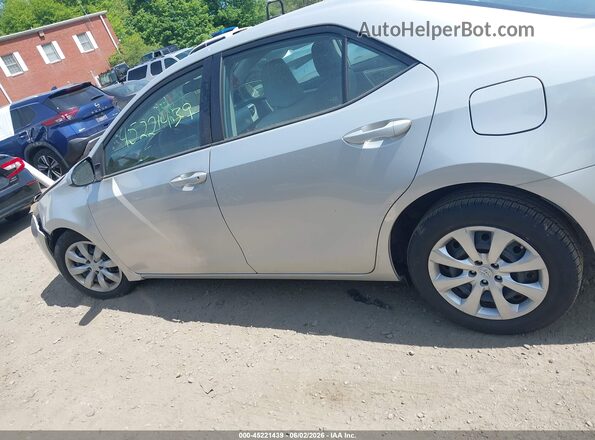 2T1BURHEXGC664887 2016 TOYOTA COROLLA Silver 