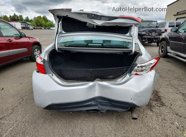 2T1BURHEXGC686534 2016 TOYOTA COROLLA Silver უკანა ხედი