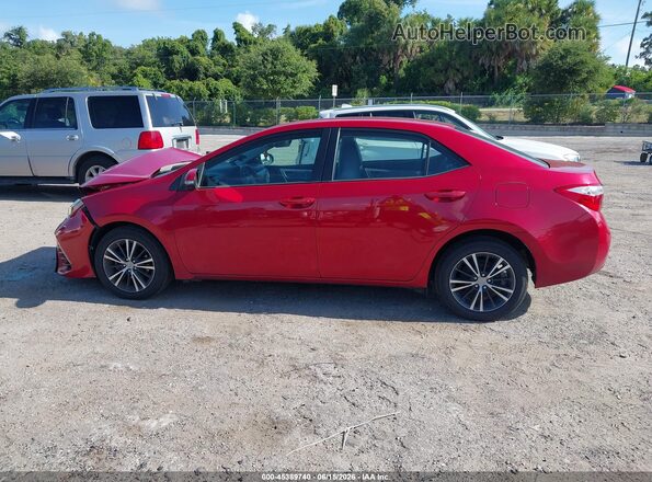 2T1BURHEXGC686789 2016 TOYOTA COROLLA Burgundy 