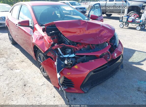 2T1BURHEXGC686789 2016 TOYOTA COROLLA Burgundy 