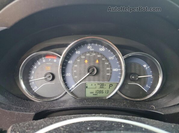 2T1BURHEXGC714154 2016 TOYOTA COROLLA Серебряный Вид щитка приборов