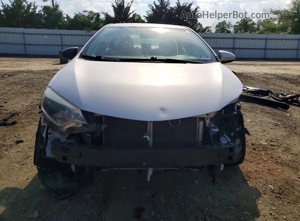 2T1BURHEXGC714154 2016 TOYOTA COROLLA Серебряный Вид спереди