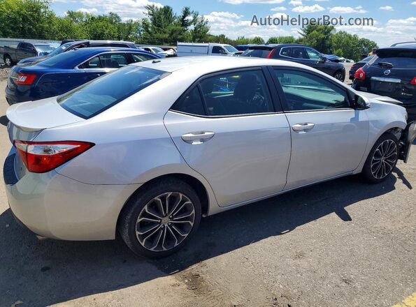 2T1BURHEXGC736929 2016 TOYOTA COROLLA Silver Trasero derecho