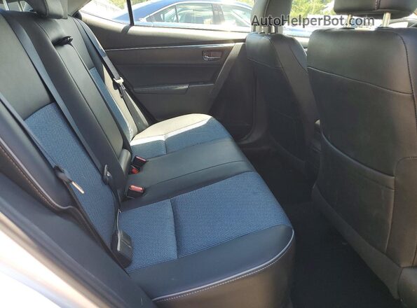2T1BURHEXGC736929 2016 TOYOTA COROLLA Silver Vista de los asientos traseros