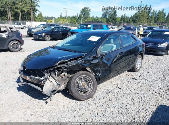 2T1BURHEXHC800582 2017 TOYOTA COROLLA Black Передня ліва чверть