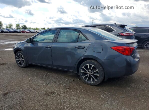 2T1BURHEXHC813283 2017 TOYOTA COROLLA Gray Tył lewy