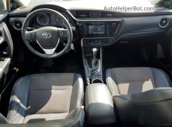 2T1BURHEXHC813283 2017 TOYOTA COROLLA Gray Widok deski rozdzielczej