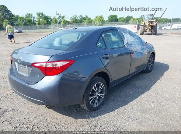 2T1BURHEXHC813378 2017 TOYOTA COROLLA Gray Trasero derecho