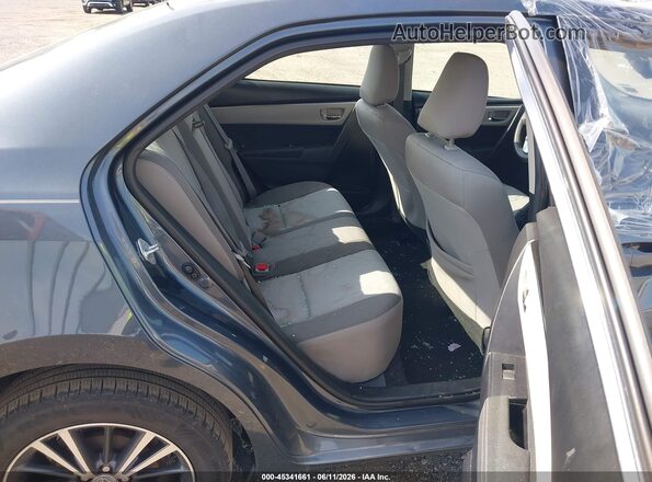 2T1BURHEXHC813378 2017 TOYOTA COROLLA Gray Vista de la etiqueta del VIN