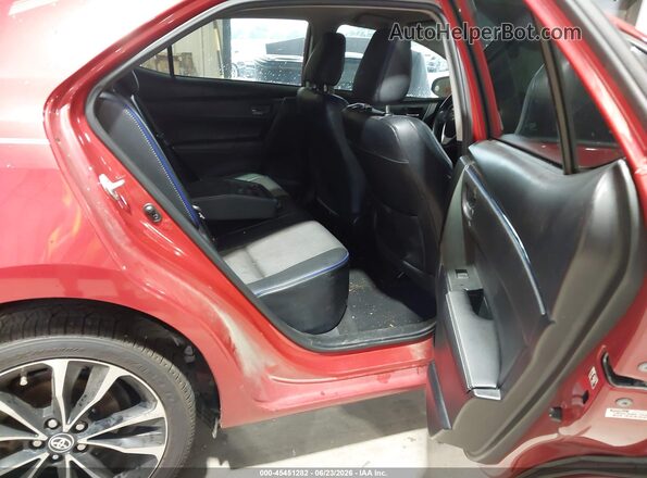 2T1BURHEXHC827443 2017 TOYOTA COROLLA Burgundy Widok naklejki z numerem VIN