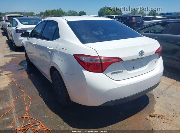 2T1BURHEXHC843867 2017 TOYOTA COROLLA White Հետևի ձախ