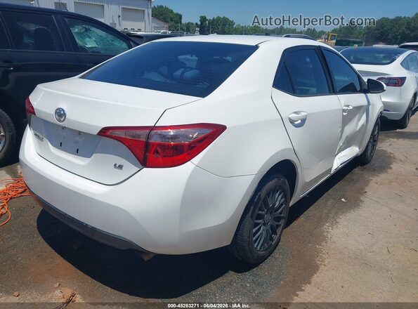 2T1BURHEXHC843867 2017 TOYOTA COROLLA White Հետևի աջ