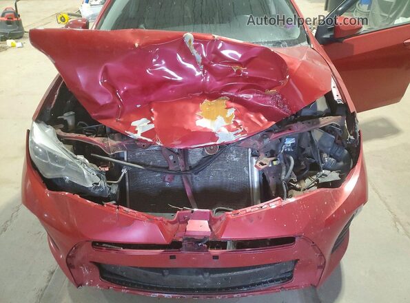 2T1BURHEXHC846817 2017 TOYOTA COROLLA Red 