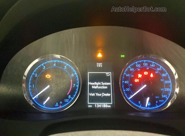 2T1BURHEXHC846817 2017 TOYOTA COROLLA Red 