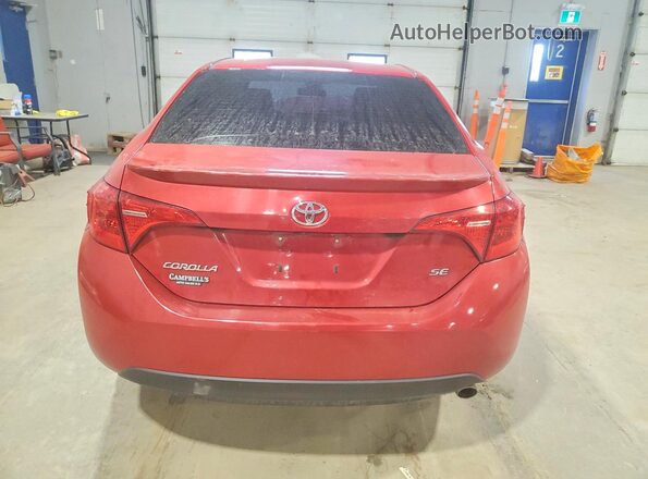2T1BURHEXHC846817 2017 TOYOTA COROLLA Red 