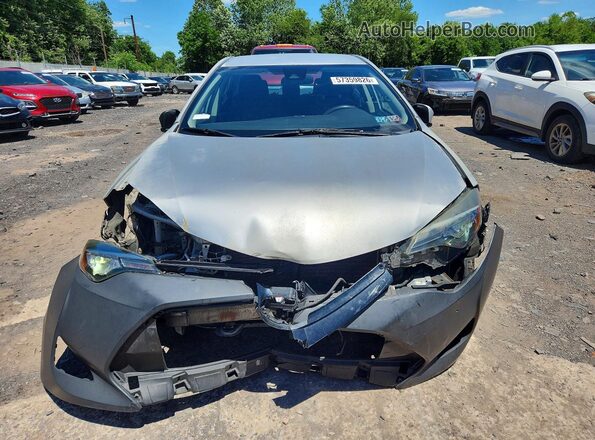 2T1BURHEXHC854092 2017 TOYOTA COROLLA Silver 