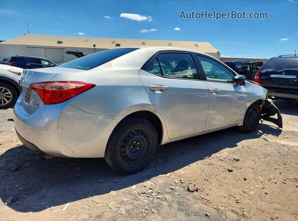 2T1BURHEXHC854092 2017 TOYOTA COROLLA Silver 