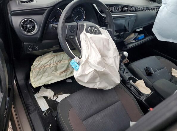 2T1BURHEXHC855307 2017 TOYOTA COROLLA Gray 