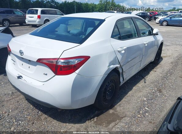 2T1BURHEXHC864993 2017 TOYOTA COROLLA White უკანა მარჯვენა