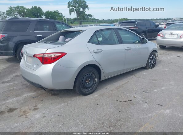 2T1BURHEXHC903338 2017 TOYOTA COROLLA Silver Հետևի աջ