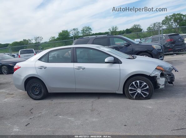 2T1BURHEXHC903338 2017 TOYOTA COROLLA Silver Սալոնի հետևի տեսք
