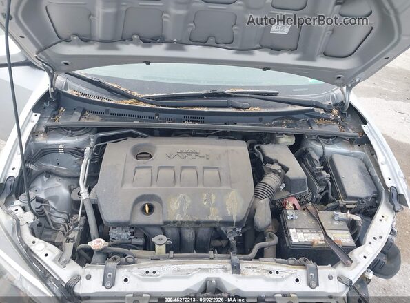 2T1BURHEXHC903338 2017 TOYOTA COROLLA Silver Հետևի տեսք