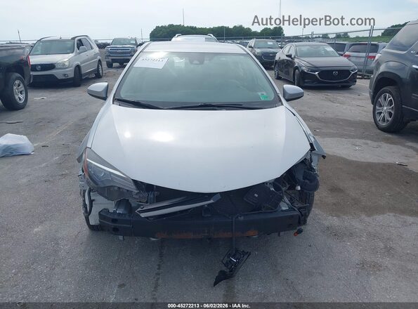 2T1BURHEXHC903338 2017 TOYOTA COROLLA Silver Սարքավորումների վահանակի տեսք