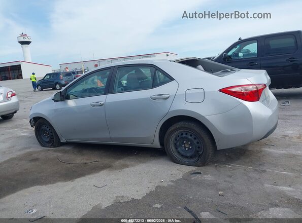 2T1BURHEXHC903338 2017 TOYOTA COROLLA Silver Սալոնի 360 աստիճան տեսք