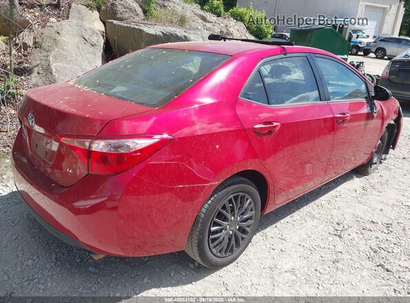 2T1BURHEXHC913660 2017 TOYOTA COROLLA Red უკანა მარჯვენა