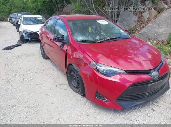 2T1BURHEXHC913660 2017 TOYOTA COROLLA Red 