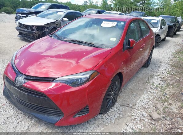 2T1BURHEXHC913660 2017 TOYOTA COROLLA Red 